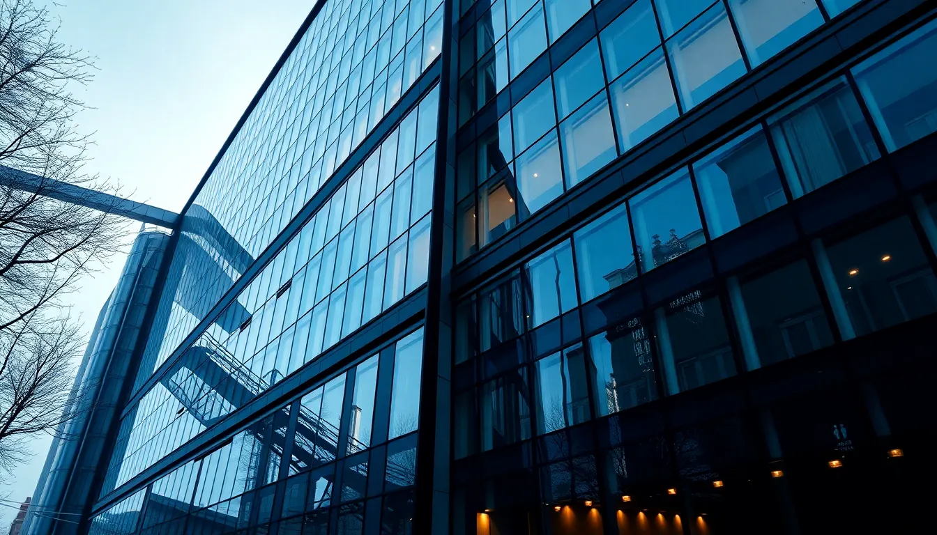 Modern office building in Vienna